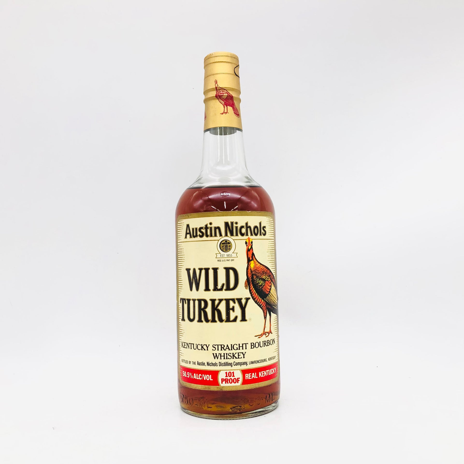 Wild Turkey ワイルドターキー 8年 1990年代 旧ボトル 750ml 50.5 Wild Turkey ワイルドターキー 8年 1990年代 旧ボトル 750ml 50.5
