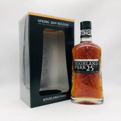HIGHLAND PARK HIGHLAND PARK ハイランドパーク 25年 スプリング 2019 リリース 700ml 46% 箱あり