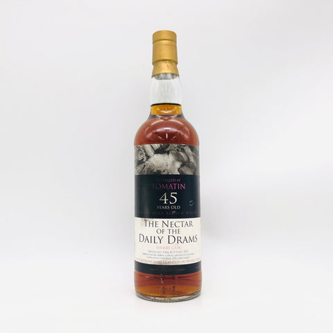 トマーティン 45年 700ml。時が磨いた、静寂のハイランド・モルト。