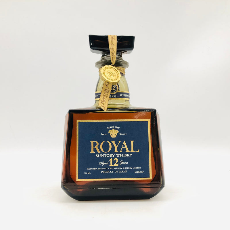 サントリー ローヤル 12年 ブルーラベル 720ml。爽やかさと深みが同居する、上質な12年ローヤル