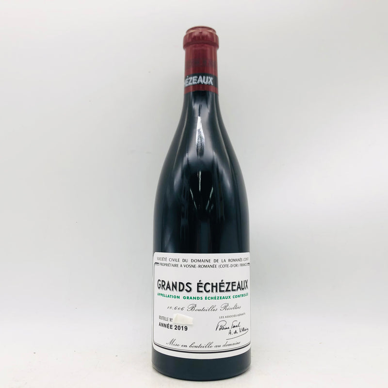 DRCグラン・エシェゾー2019 750ml。完熟果実とエレガンスが調和した希少ヴィンテージの特級ワイン。
