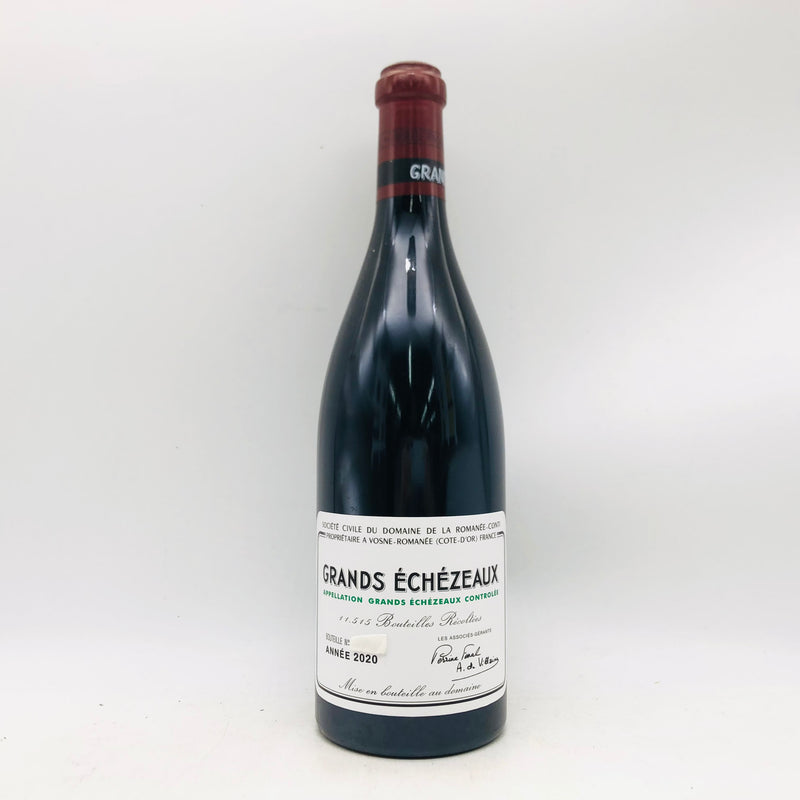 DRC グラン・エシェゾー2020年 750ml。凝縮した果実味と気品あるミネラルが調和した希少な特級ワイン。