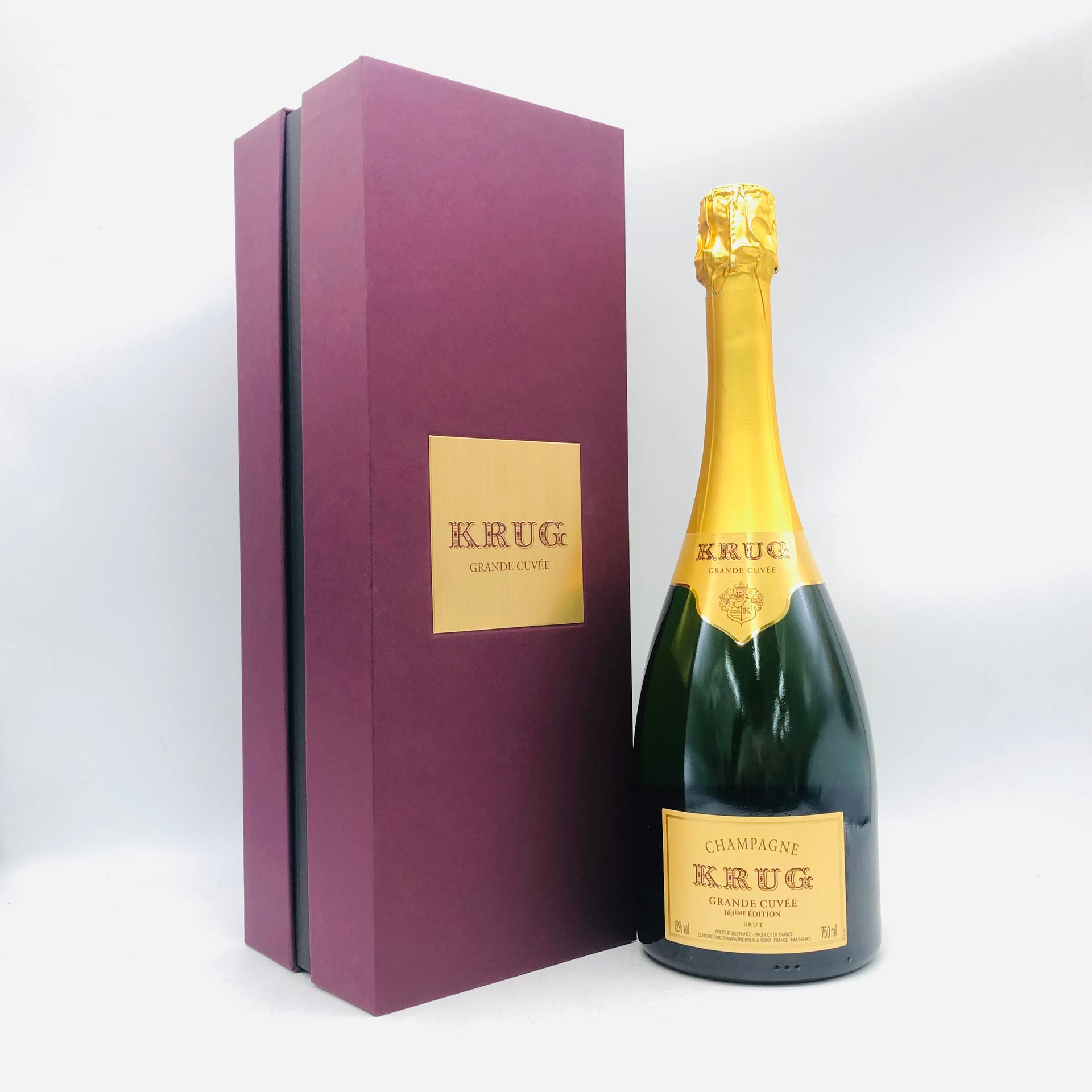 KRUG クリュッグ GRAND CUVEE 163 EDITION シャンパン 750ml 12.5% 箱