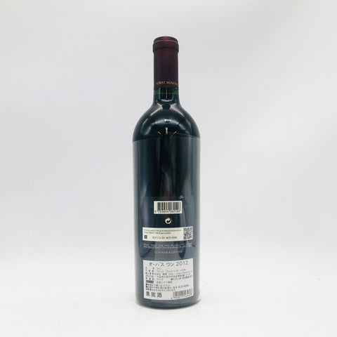 Opus One オーパスワン 2012 750ml 14.5%