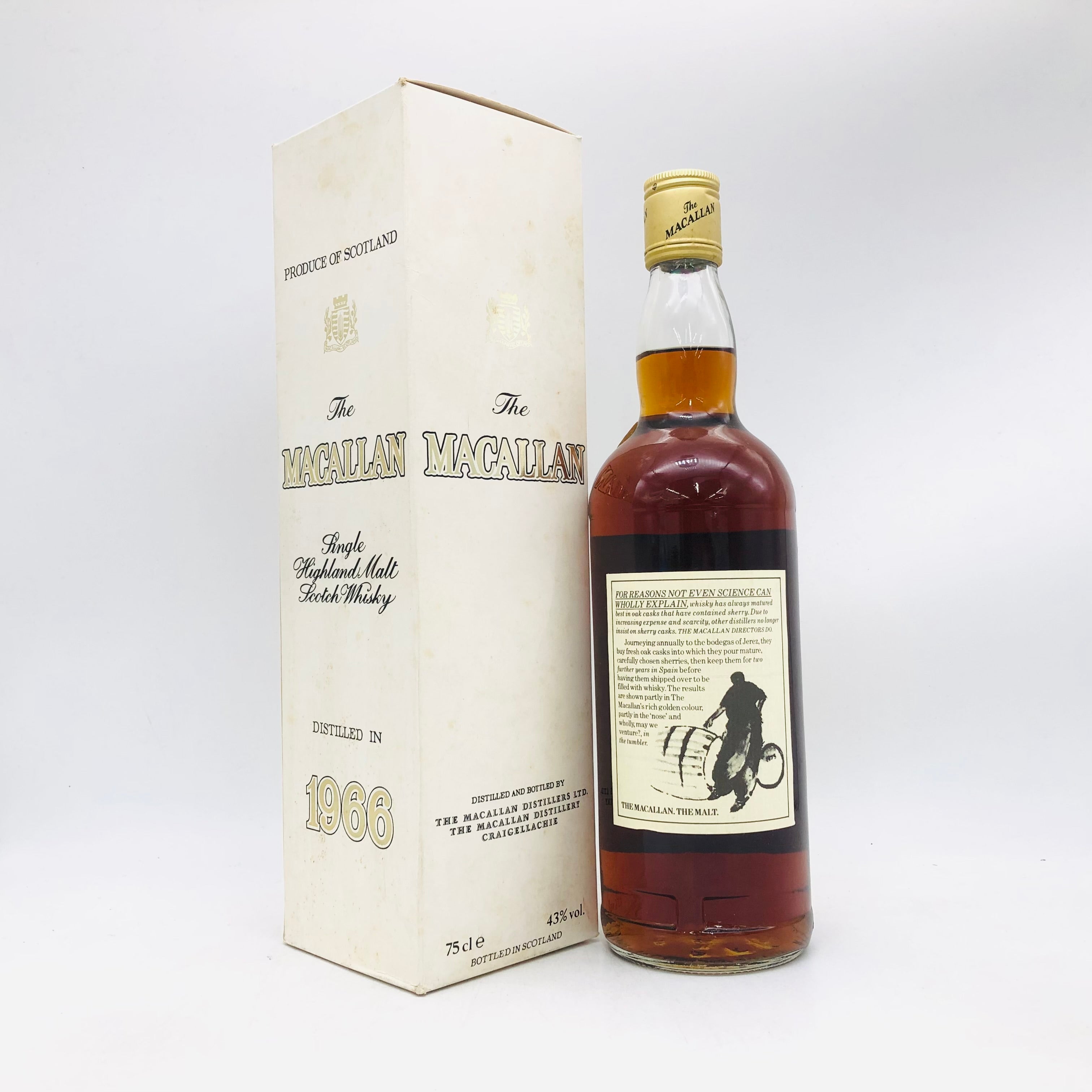 MACALLAN マッカラン 18年 シェリーオークカスク 1966 750ml 43% 箱