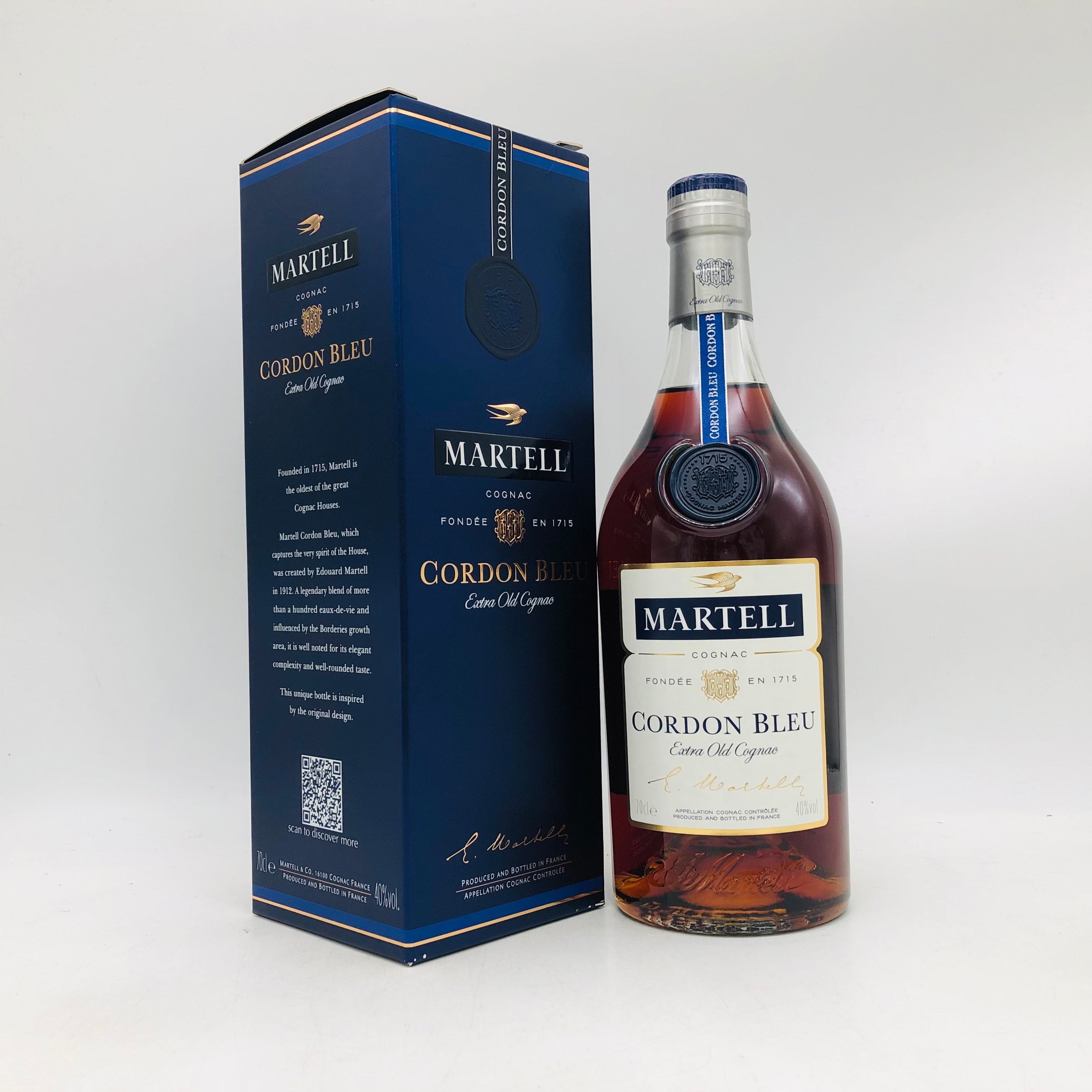 MARTELL マーテル コルドンブルー COGNAC ブランデー 700ml 40% 箱あり
