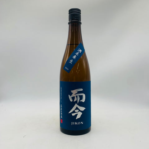 而今 酒未来 純米吟醸 生 720ml 製造年月:2025.02のボトル写真。720ml 、ラベルデザインと味わいの魅力を伝える商品画像