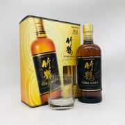 NIKKA 竹鶴 旧ラベル ピュアモルト ロックグラスセット 700ml