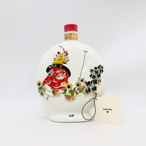 サントリー XO 長崎くんち 陶器ボトル 600ml。「祭りの熱気を宿す、芳醇XOブランデー