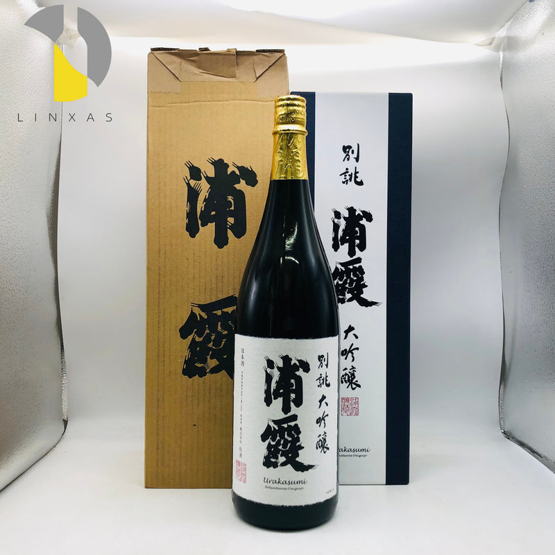 浦霞 別誂大吟醸 1800ml 最新詰。気品ある香りと透明感が際立つ、浦霞最高峰の大吟醸。