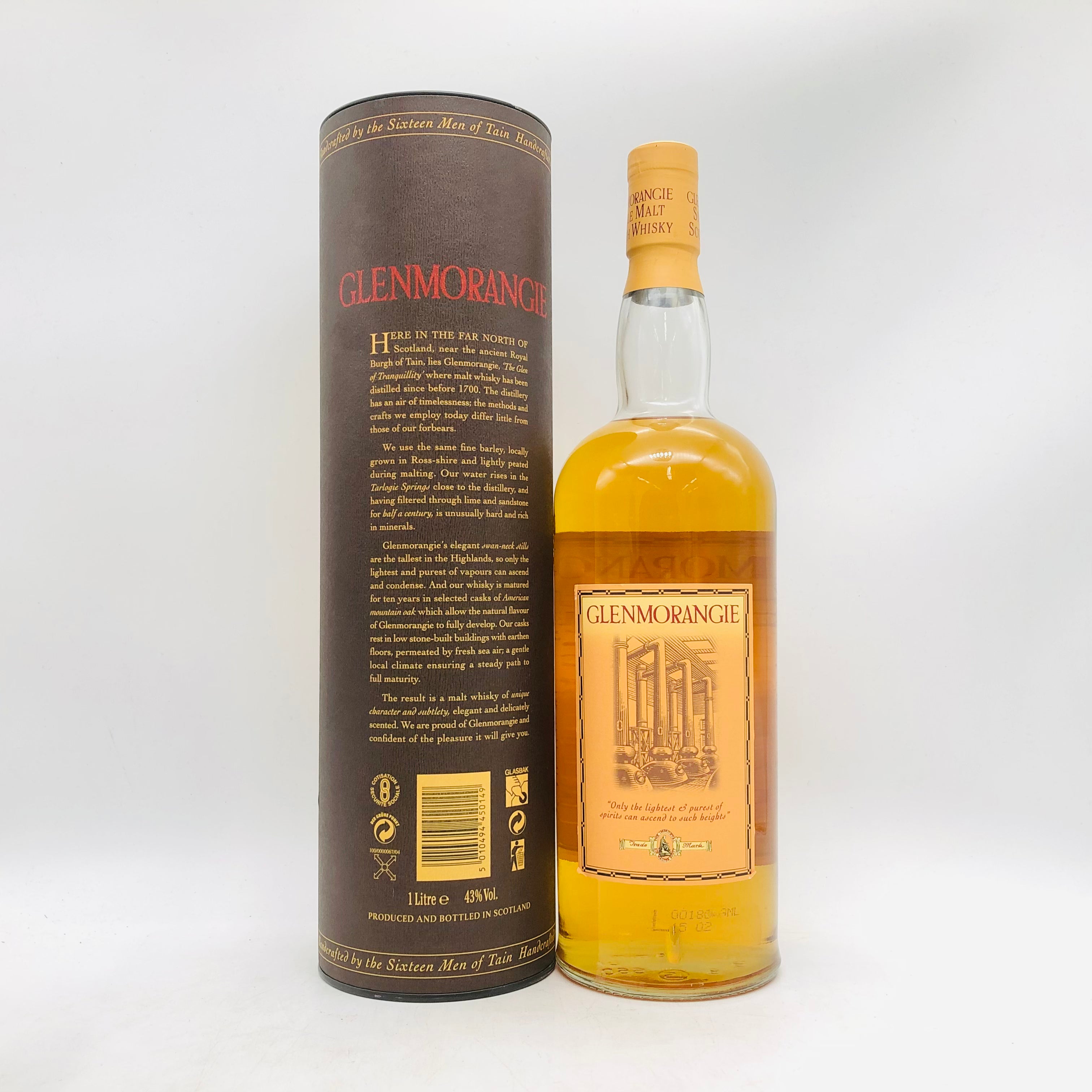 グレンモーレンジ 10年 旧ボトル 750ml ◇注目! 箱 GLENMORANGIE 43
