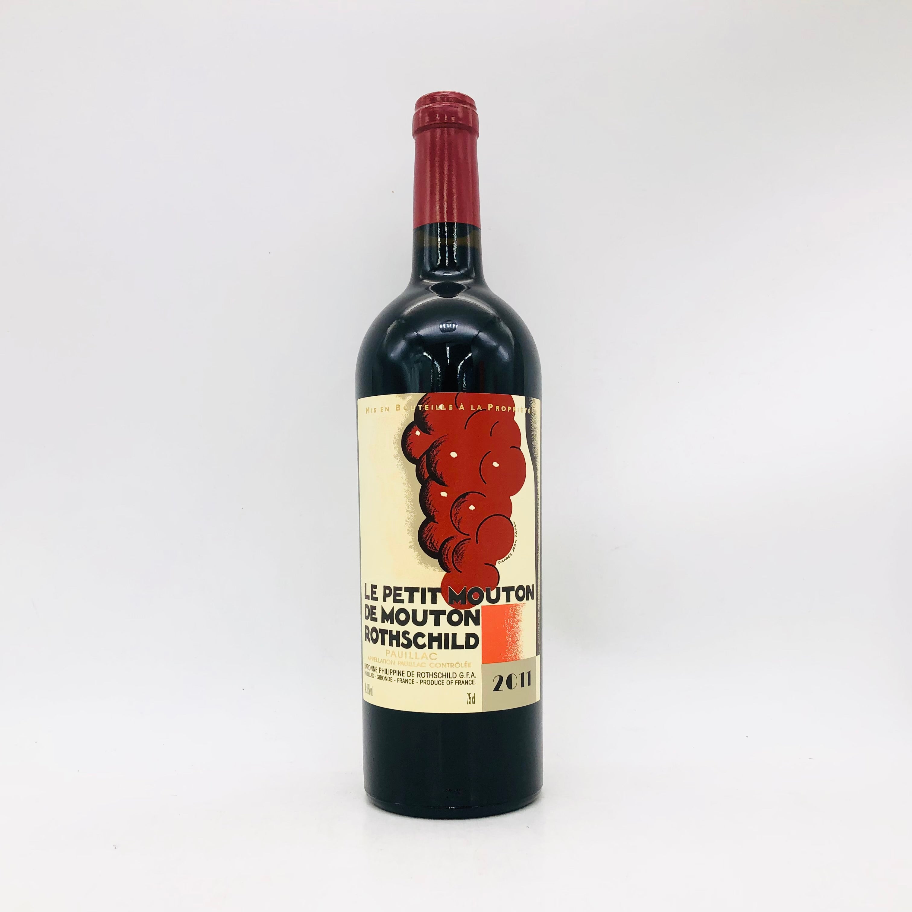 Le Petit Mouton Rothschild 2011 サイン入り Le Petit Mouton de