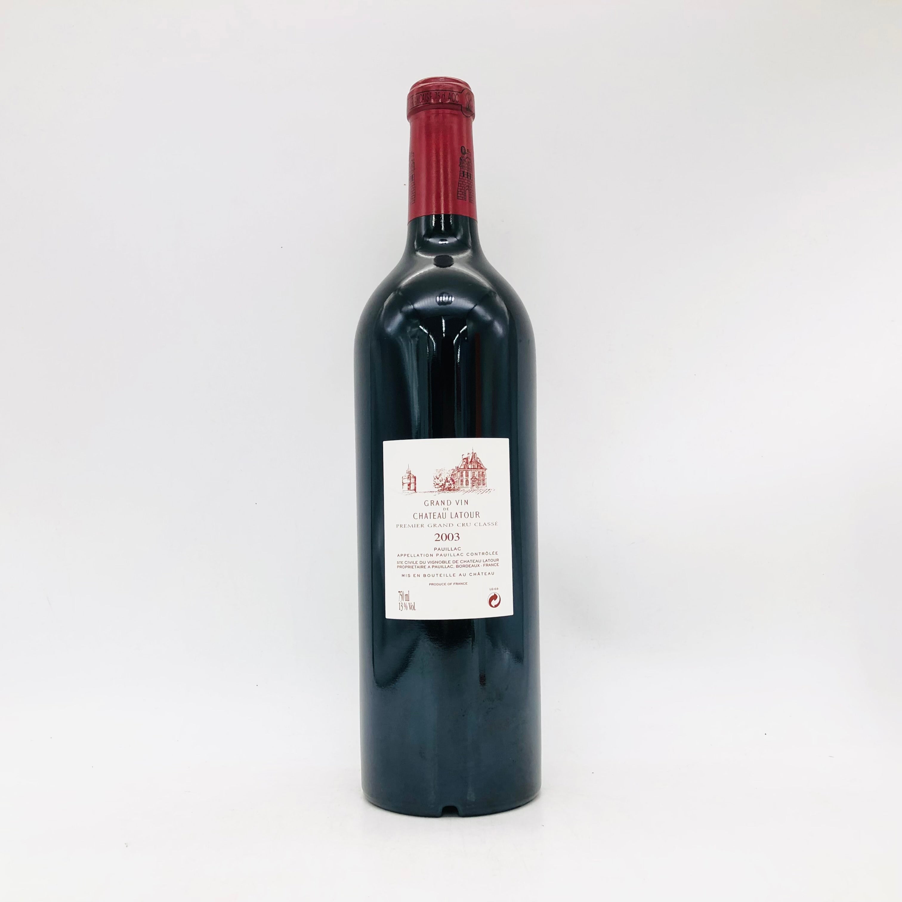 CHATEAU LATOUR シャトーラトゥール 2003 ワイン 750ml 13% – お酒の