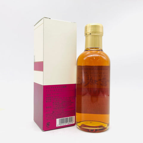 宮城峡シェリー＆スイート 180ml。シェリー樽の甘美な香りとまろやかな味わいが魅力の宮城峡シングルモルト　