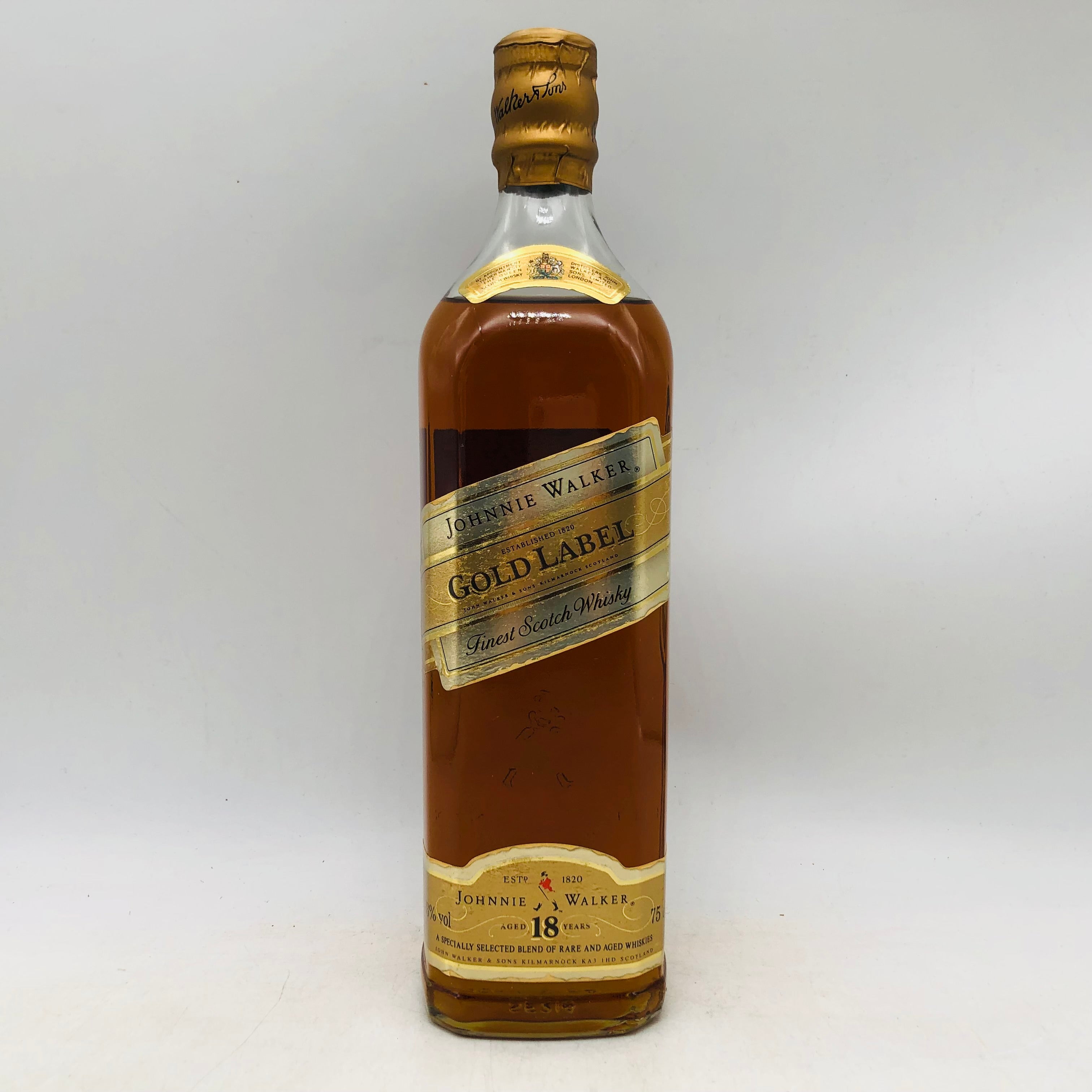 JOHNNIE WALKER ジョニーウォーカー 18年 ゴールドボトル 750ml – 高級
