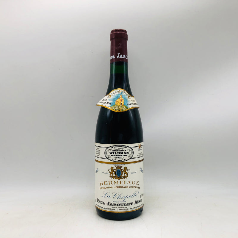 ポール ジャブレ エネ エルミタージュ ラ シャペル 1989 750ml。北ローヌの伝説が熟成で完成した、圧巻のシラー。