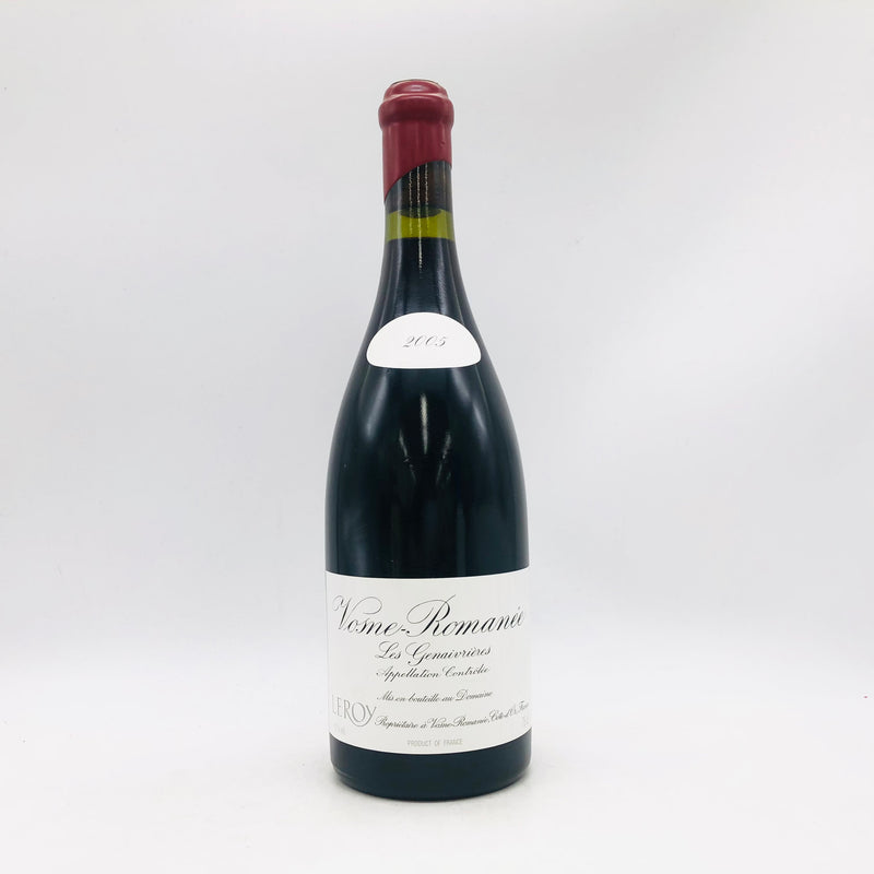 Leroy｜ルロワ・VR・レ・ジュヌヴィエール 2005 750ml 13%