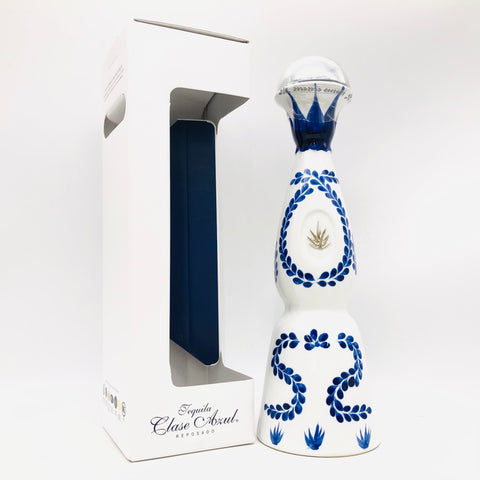 クラセアスール テキーラ レポサド、375ml、陶器ボトル入り、バニラとアガベの芳醇な味わいが特徴のプレミアムテキーラ。