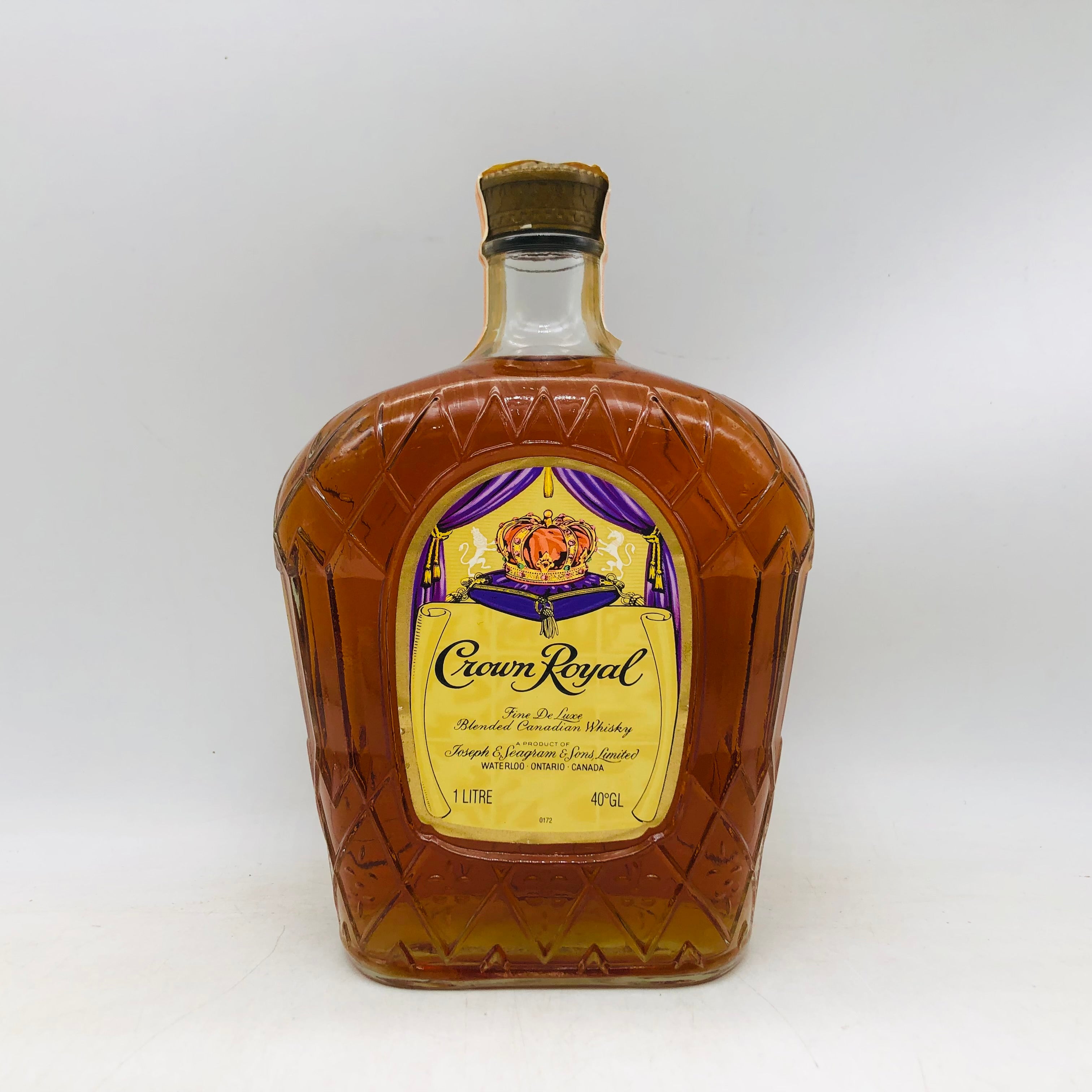 Crown Royal クラウンローヤル リッターボトル 1000ml – 高級酒・希少