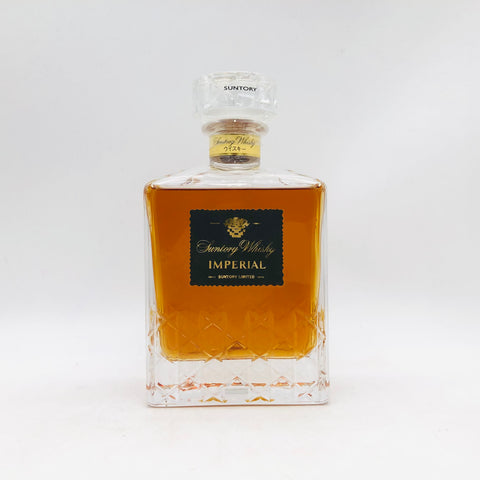 サントリー インペリアル カガミクリスタル クリアキャップ 600ml。透明な気品が宿る、サントリー最高峰の流麗ブレンド