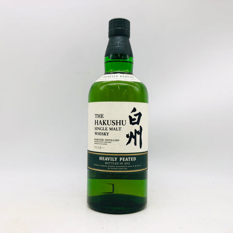 SUNTORY サントリー 白州 へビリーピーテッド 2012 700ml