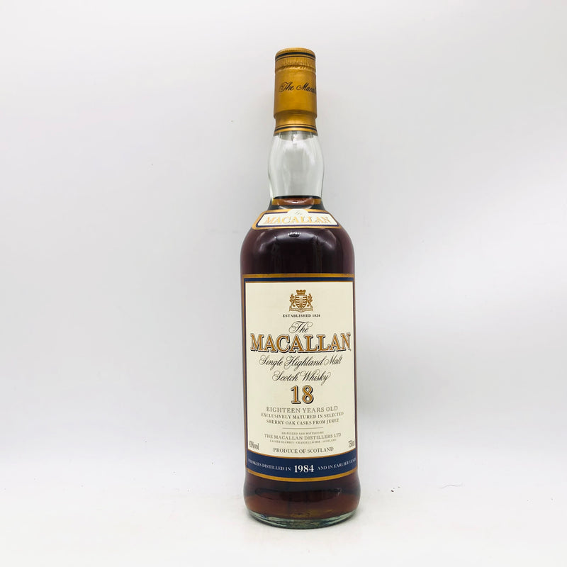 マッカラン 18年 1984 750ml。時代が生んだ、クラシック・マッカランの完成形。