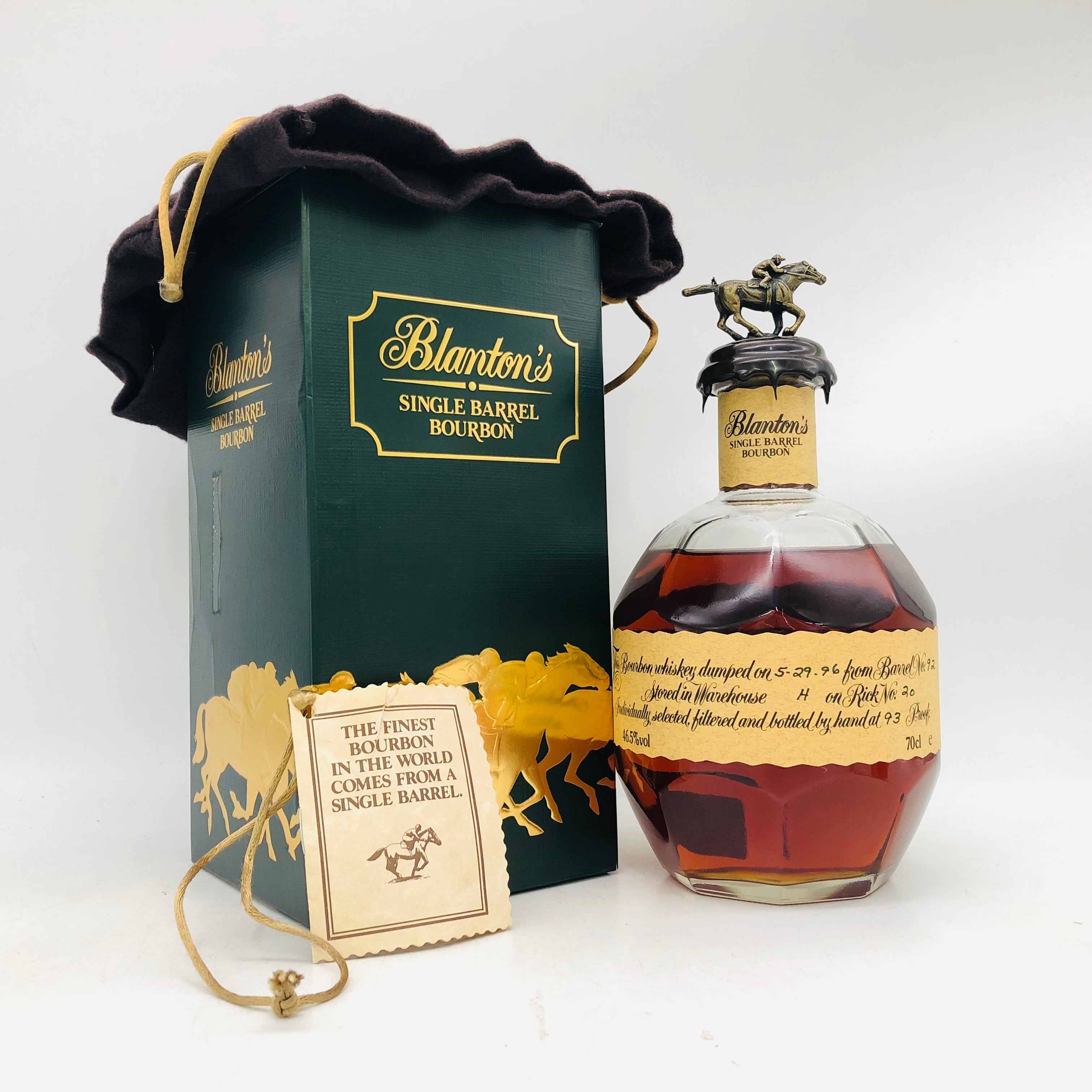 状態良好】ブラントン シングルバレル 1990年ボトリング・封蝋割れ無し