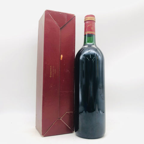 シャトーポンテカネ1993 750ml。熟成が描く、静かで芳醇なクラシックボルドー。 