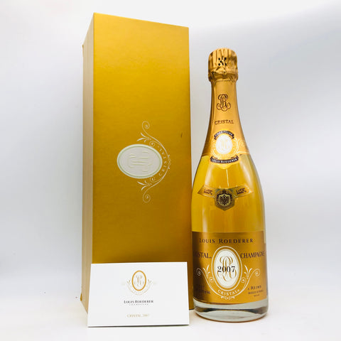 ルイロデレールクリスタル2007 750ml。澄みわたる気品、永く続く余韻。　