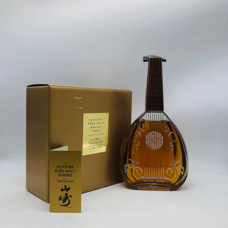 サントリー 山崎 リュート型 600ml。時代を映す、山崎のクラシカルボトル