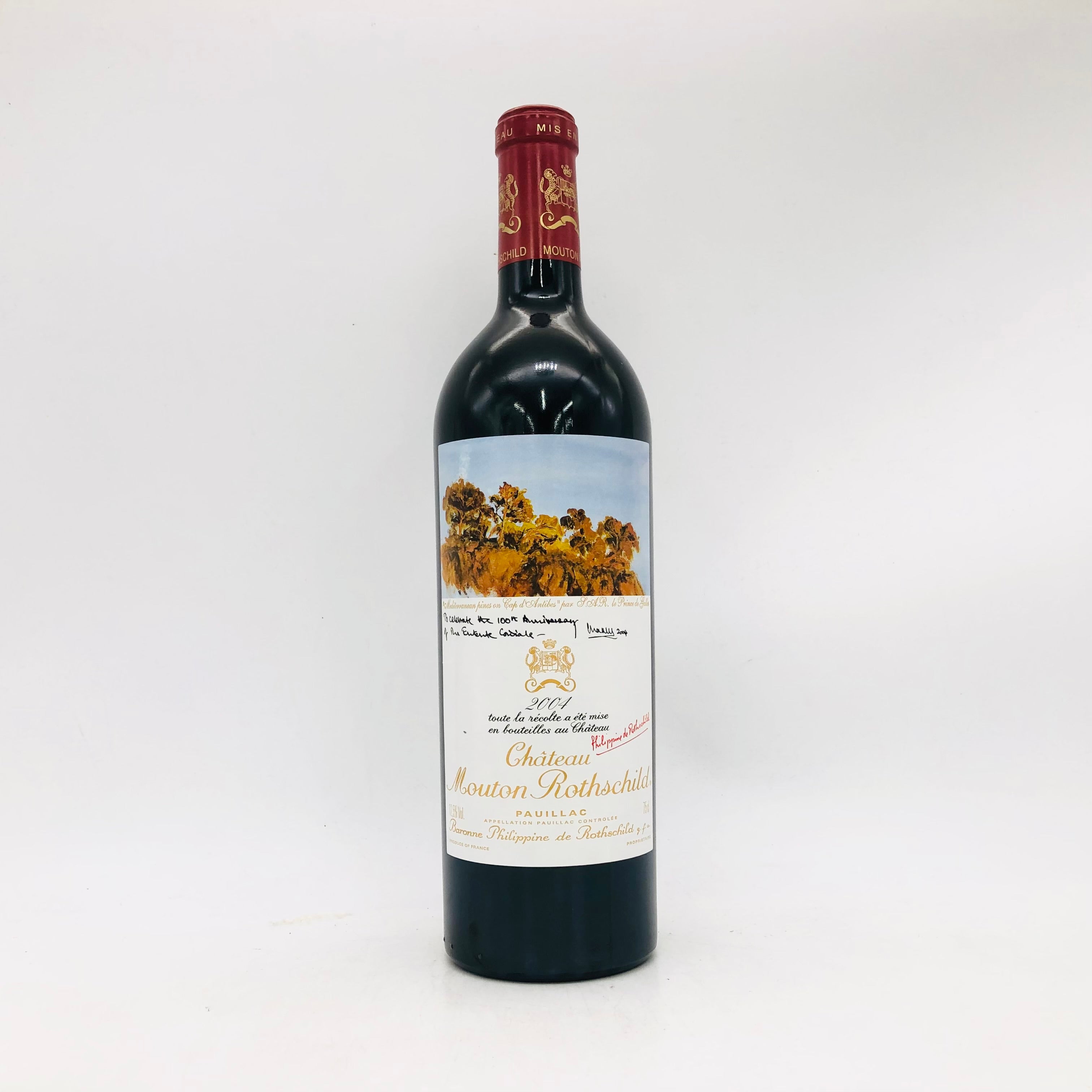 Chateau シャトー ムートン ロートシルト 2004 ワイン 750ml 12.5