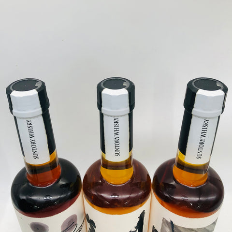 SUNTORY The Essence of Suntory Single Malt 2018 1st Edition 3-bottle set 500ml 49-57% Boxed