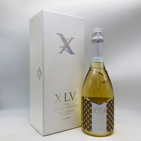 XLV ルイ ヴィトン ブランドブラン プルミエ クリュ 750ml　　箱とボトルの正面画像