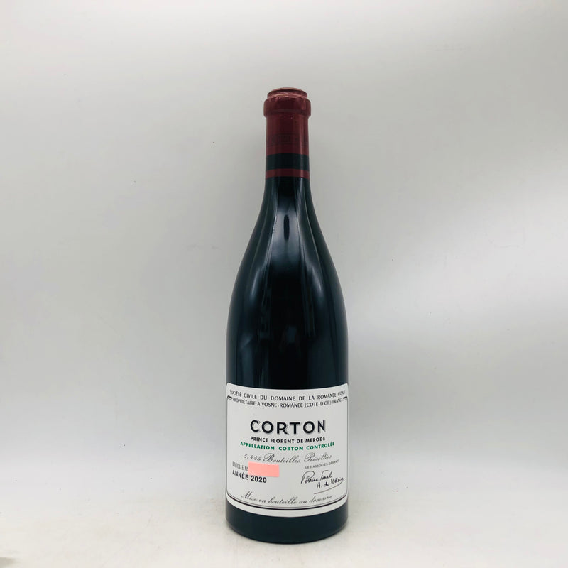 DRC コルトン 2020 750ml。気高き力強さを纏う、至高のコルトン。