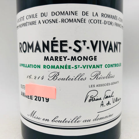 DRC ロマネサンヴィヴァン 2019 750ml。優美と深遠が溶け合う、至高のグラン・クリュ。