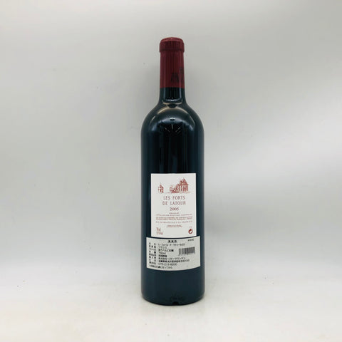 レフォールドラトゥール2005 750ml。名門ラトゥールの誇りを受け継ぐ、格調高いセカンドワイン 