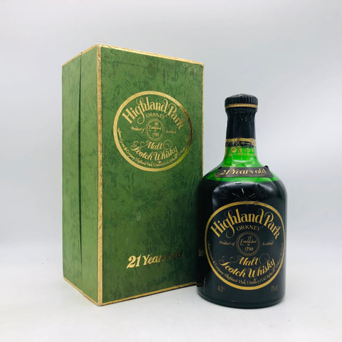 ハイランドパーク21年 750ml。熟成の極み、スモーキーと甘美が織りなすハイランドの至宝。 