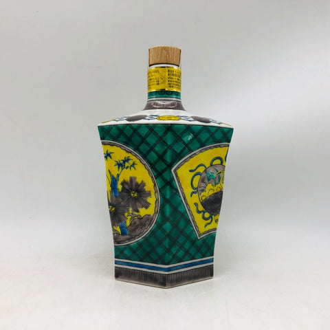 サントリー 響 21年 スペシャルボトルコレクション 九谷焼 青手吉祥文六角瓶 600ml。工芸と熟成が響き合う、日本美の極致。