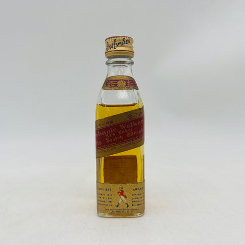 Johnnie Walker Red Label miniature bottle
