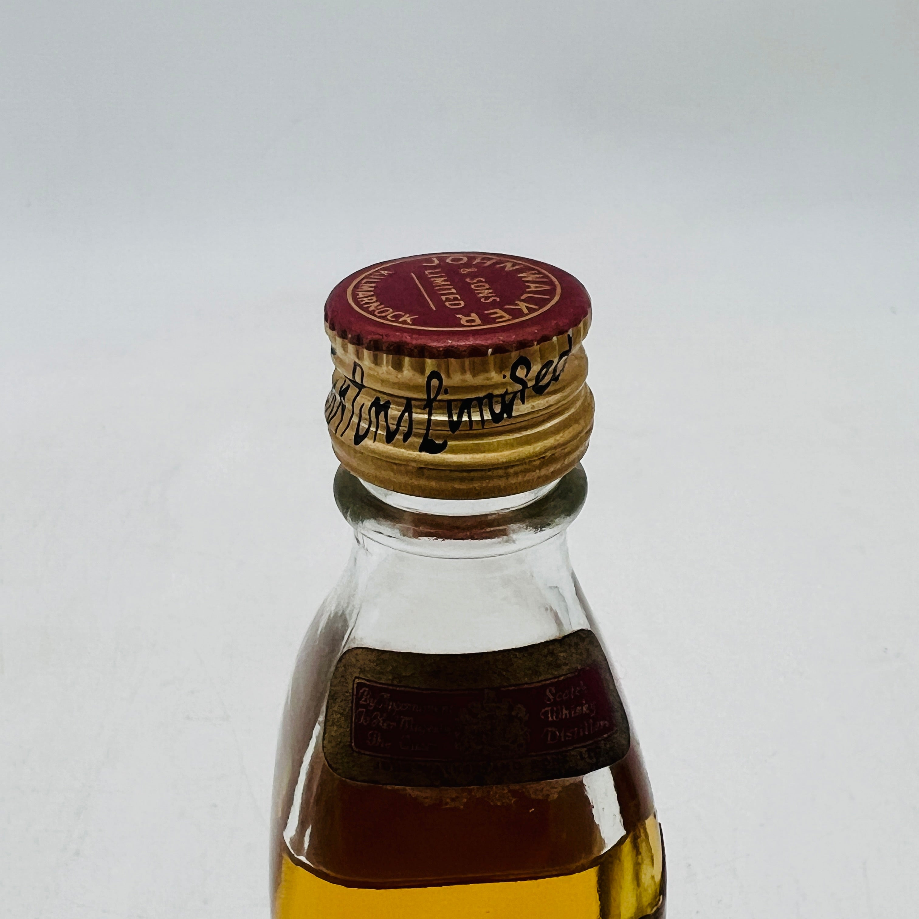 JOHNNIE WALKER ジョニーウォーカー レッドラベル ミニチュアボトル