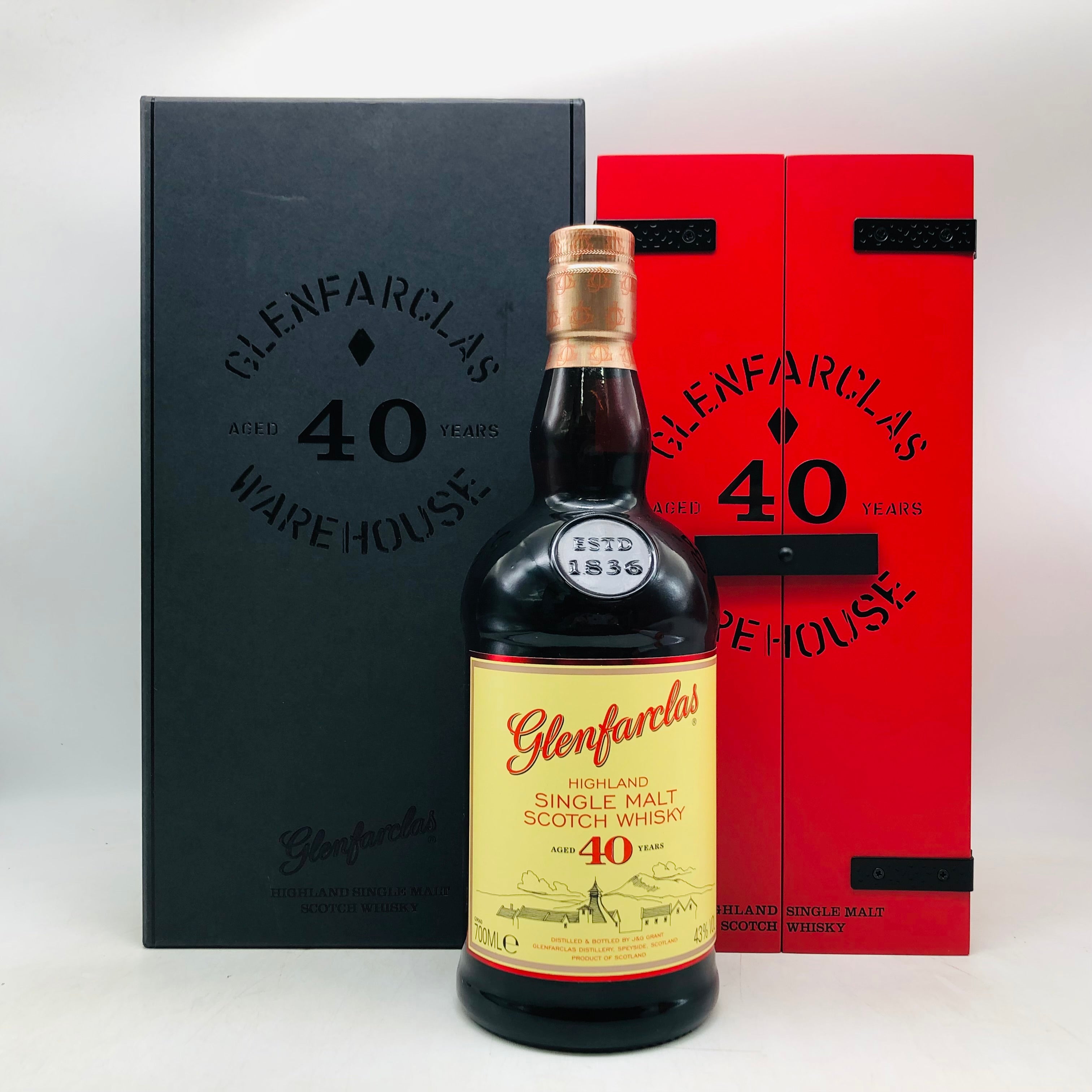 glenfarclas グレンファークラス レッドドア 40年 700ml – 高級酒