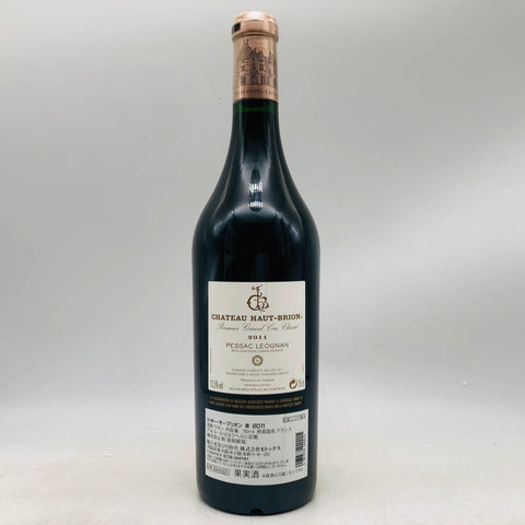 シャトーオーブリオン 2011 750ml。気品と力強さが融合する、五大シャトーの風格。