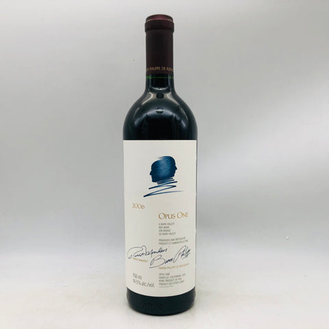 オーパスワン 2006 750ml。円熟と骨格が調和する、ナパの名門。