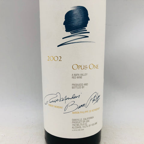 オーパスワン 2002 750ml。豊潤と調和が織りなす、ナパの名作。