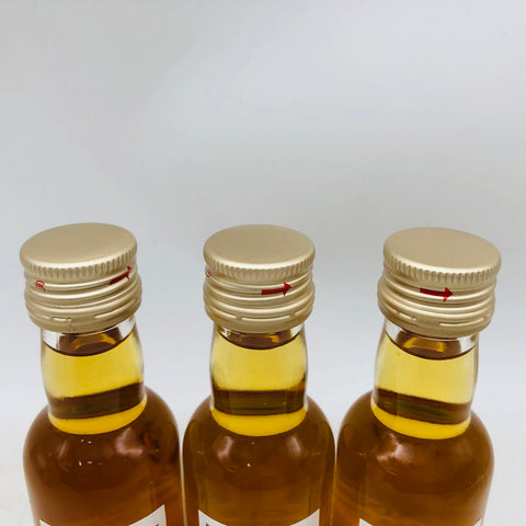 キリンウイスキー 富士 フライトセット 3本セット まとめ売りミニチュアボトル 50ml。富士蒸溜所の個性を、贅沢に飲み比べるミニチュアセット。