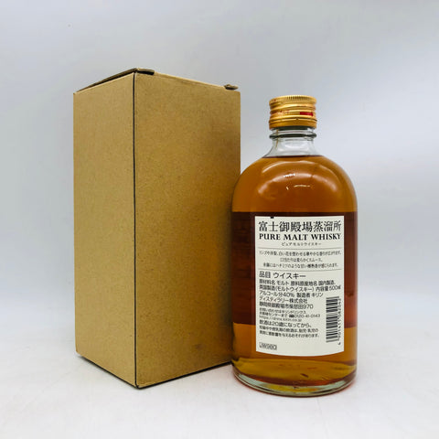 KIRIN 富士御殿場蒸留所 500ml。富士の伏流水が磨き上げた、上品で滑らかなジャパニーズウイスキー。