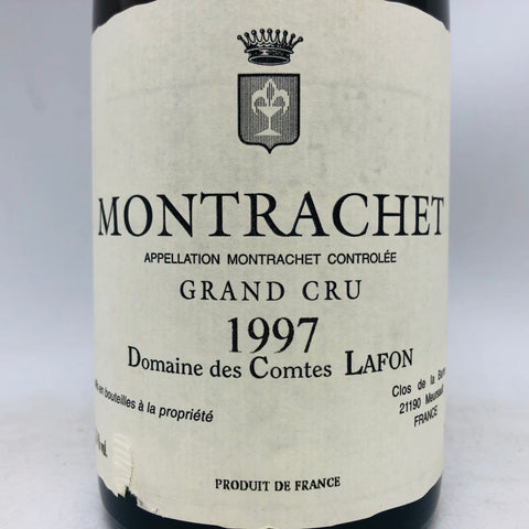 コントラフォンモンラッシェ 1997 750ml。白ワインの頂点、気品と厚みの極致
