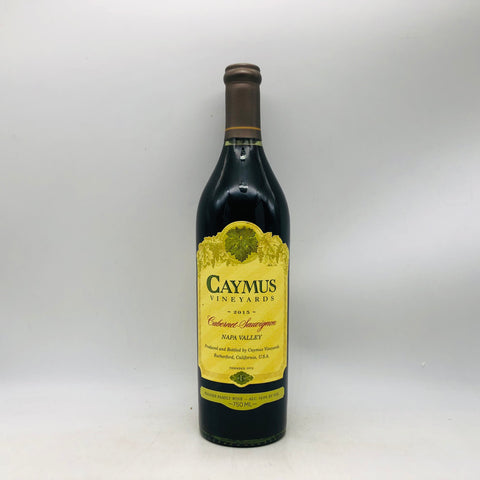 ケイマス カベルネソーヴィニヨン 2015 750ml。濃密果実とシルキーな口当たりのナパ名門カベルネ。