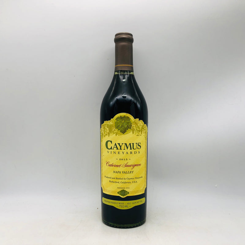 ケイマス カベルネソーヴィニヨン 2015 750ml。濃密果実とシルキーな口当たりのナパ名門カベルネ。