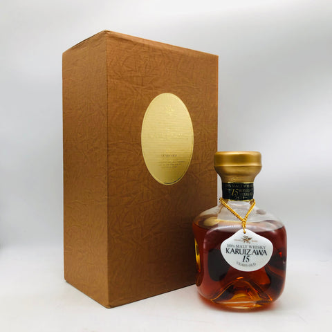 軽井沢 15年 720ml。幻の蒸溜所が遺した、重厚無比の長期熟成モルト。